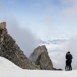Marriage Proposal in Verbier