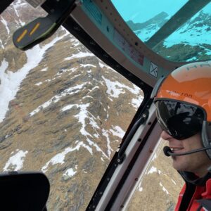 Heli Flight from Verbier to Grimentz