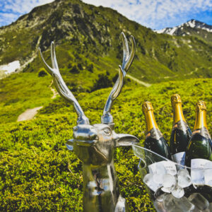 Champagne Hamper for 2 in Verbier