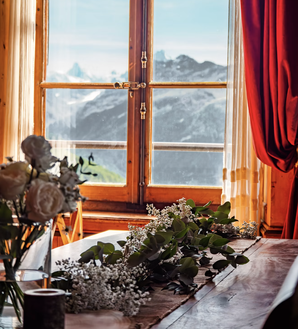 chalet flower delivery in verbier switzerland