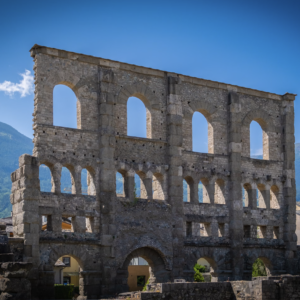 Aosta: Roman Ruins, Castles & Italian Flavours | Day Experience from Verbier